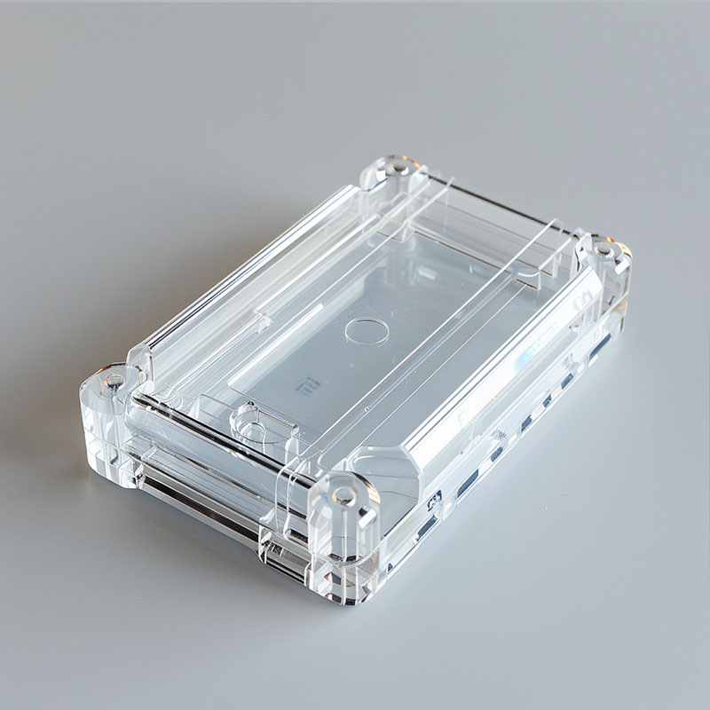 Clear plastic box (1) Clear plastic box (1)
